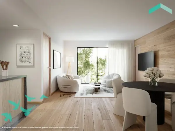 Departamento en venta en Cuauhtemoc, Cuauhtémoc — foto 3 de 9