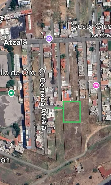 Terreno en Atzala, San Andrés Cholula, Puebla