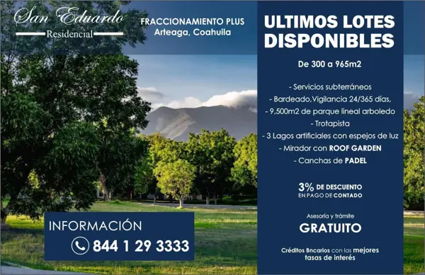 Terreno en venta en Arteaga Centro, Arteaga — foto 2 de 5
