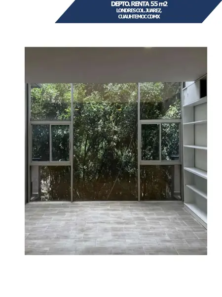 Departamento en renta en Juarez, Cuauhtémoc — foto 3 de 7