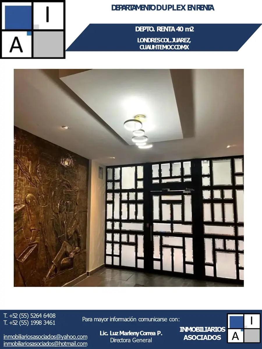 Departamento en renta en Juarez, Cuauhtémoc — foto 1 de 14