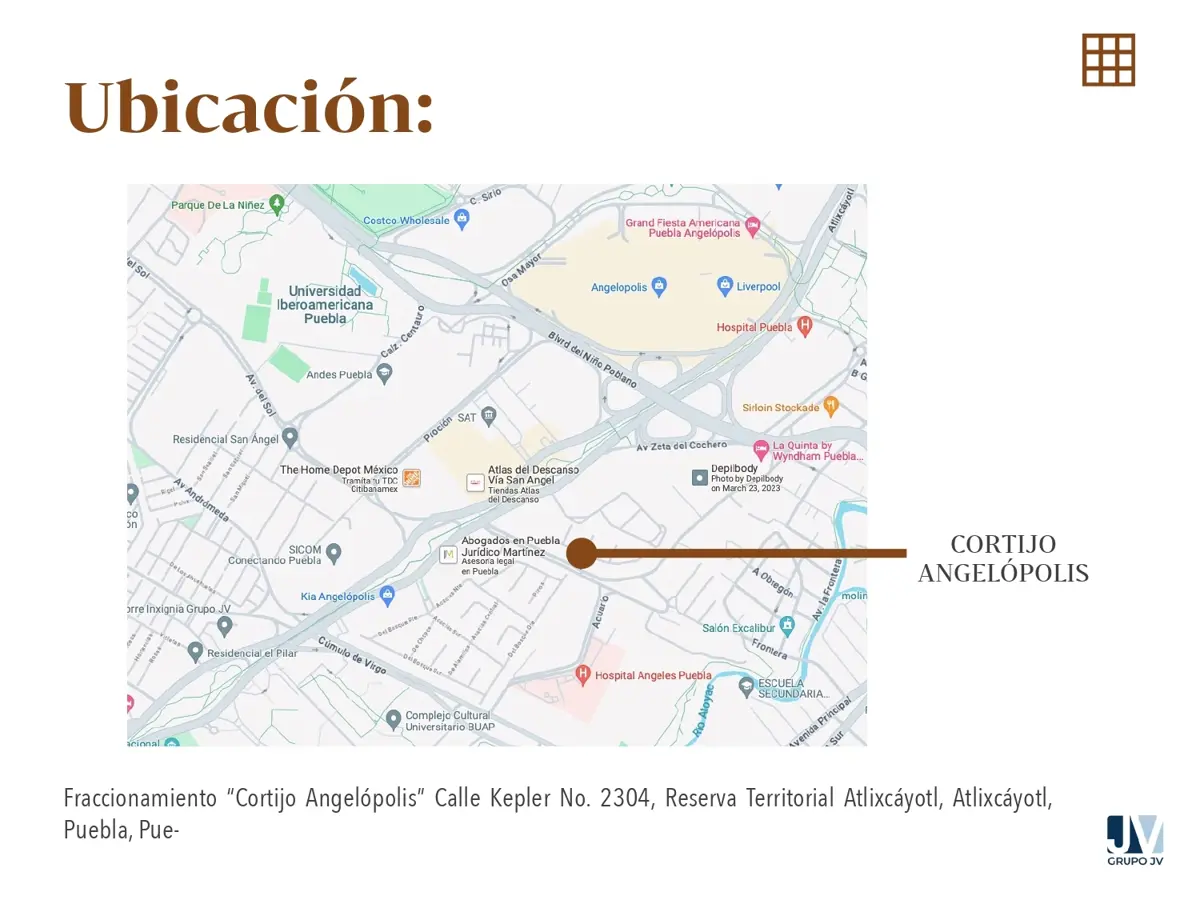 Terreno en venta en Cortijo Angelopolis, San Andrés Cholula — foto 1 de 4
