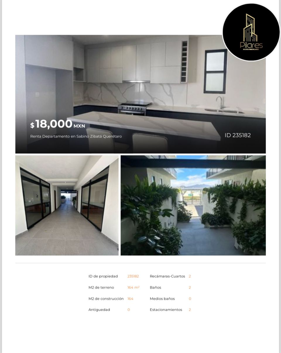 Departamento en renta en Zibatá, El Marqués — foto 1 de 9