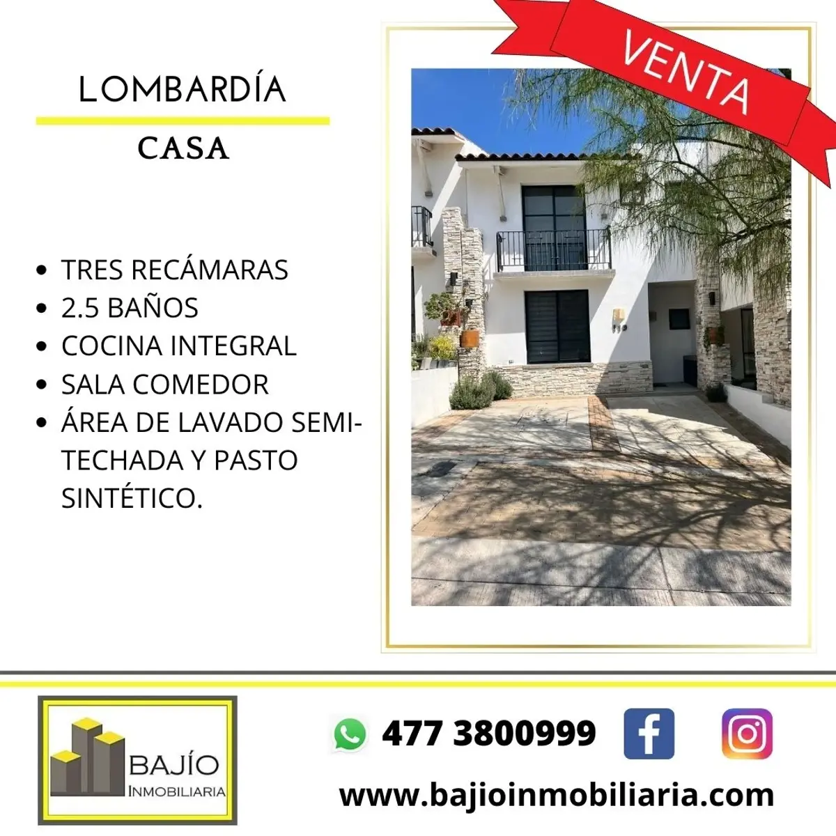 Casa en venta en Lombardía Residencial, León — foto 1 de 21