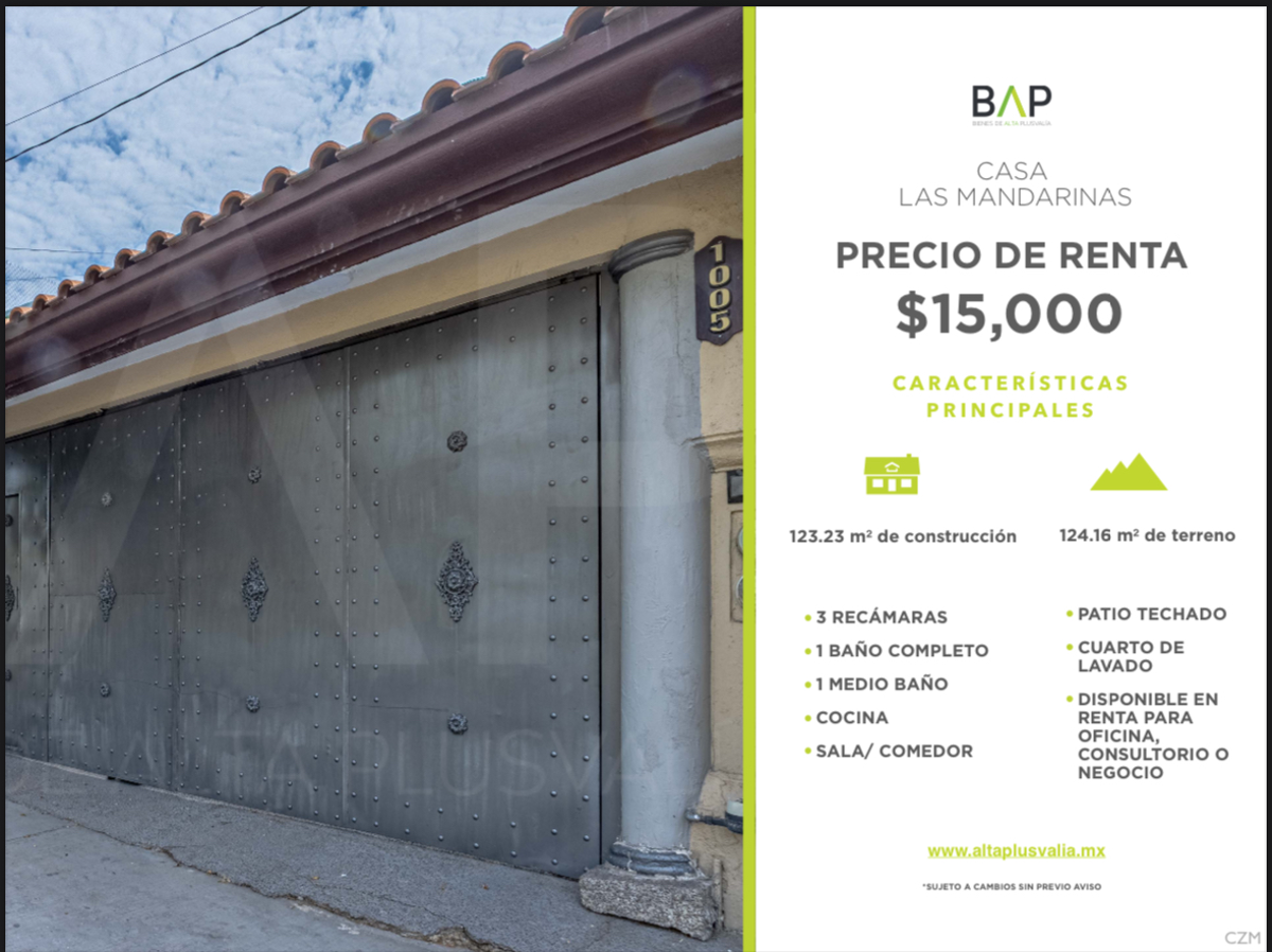 Casa en renta en Hacienda las Mandarinas, León — foto 1 de 7