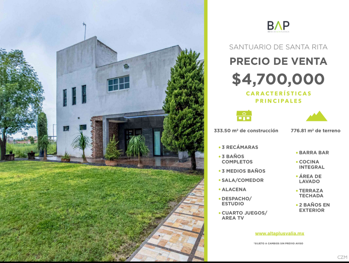 Casa en venta en Santa Rita (Puerta de Santa Rita), San Francisco del Rincón — foto 1 de 10