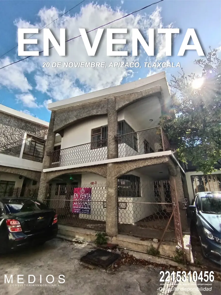 Casa en venta en 20 de Noviembre, Apizaco — foto 1 de 14