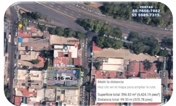 Terreno en venta en Ampliación Granada, Miguel Hidalgo — foto 2 de 2