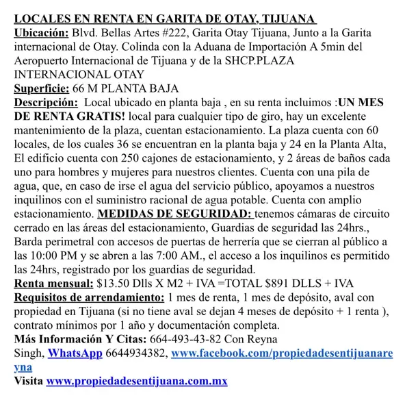 Local en renta en Garita Internacional, Tijuana — foto 3 de 9