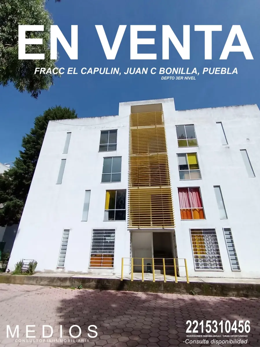 Departamento en venta en Cuanalá, Juan C. Bonilla — foto 1 de 10