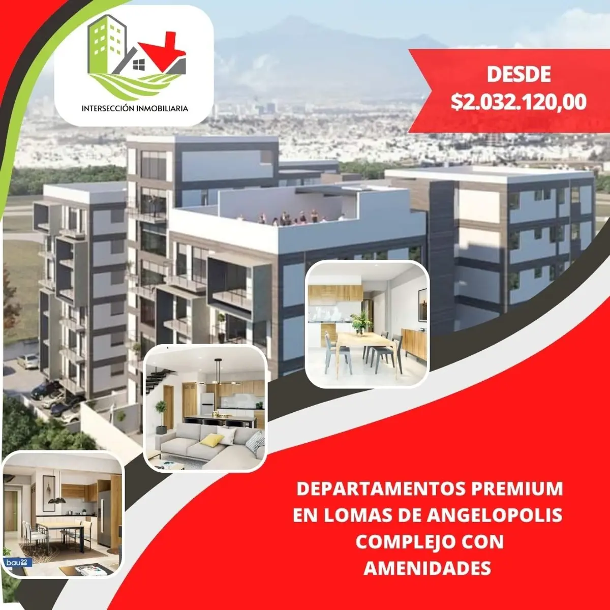 Departamento en venta en Lomas de Angelópolis II, San Andrés Cholula — foto 1 de 13