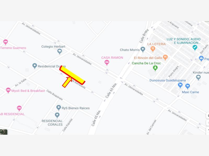 Terreno en venta en Los Arrecifes, Solidaridad