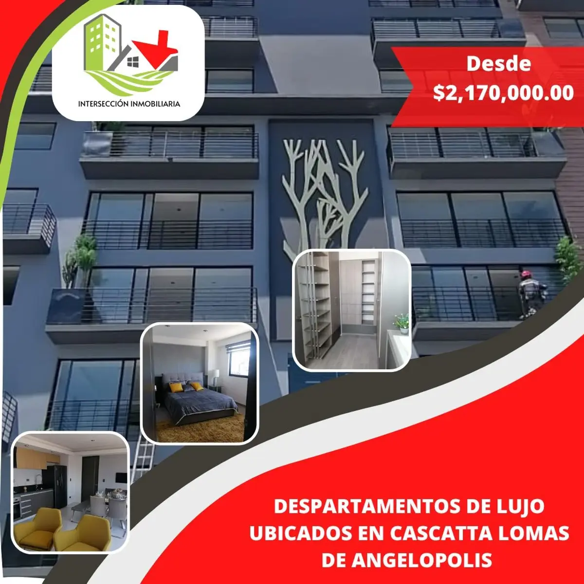 Departamento en venta en Lomas de Angelópolis II, San Andrés Cholula — foto 1 de 12