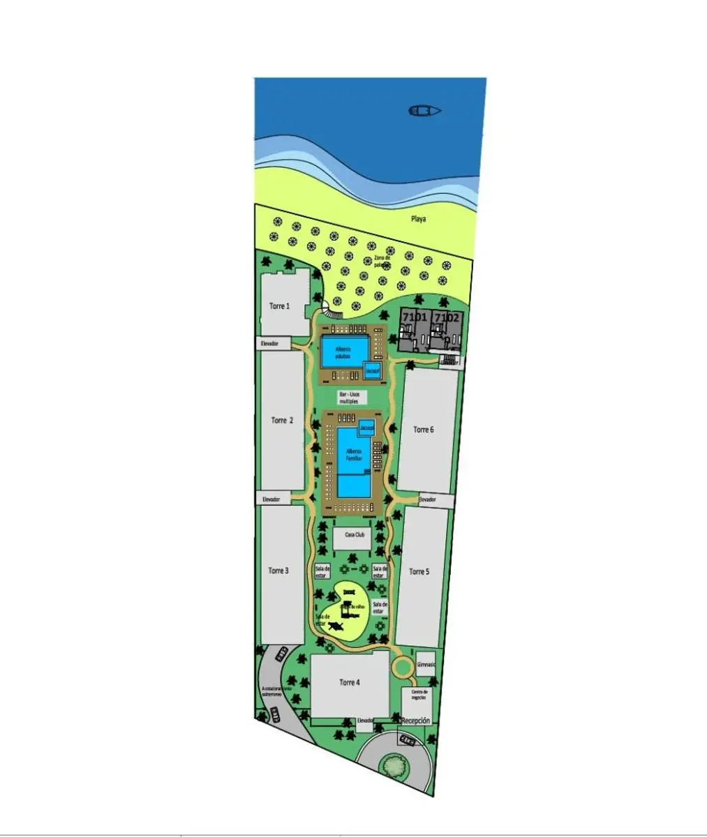 Departamento en venta en Zona Dorada, Mazatlán — foto 1 de 5