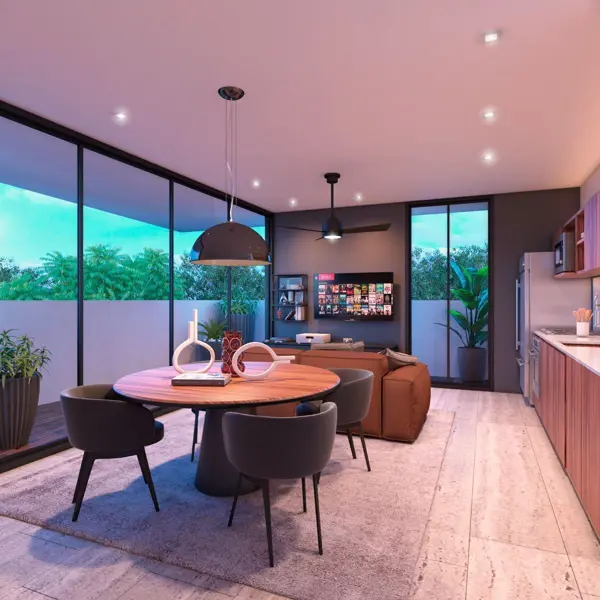 Departamento en venta en Montes de Ame, Mérida — foto 3 de 9