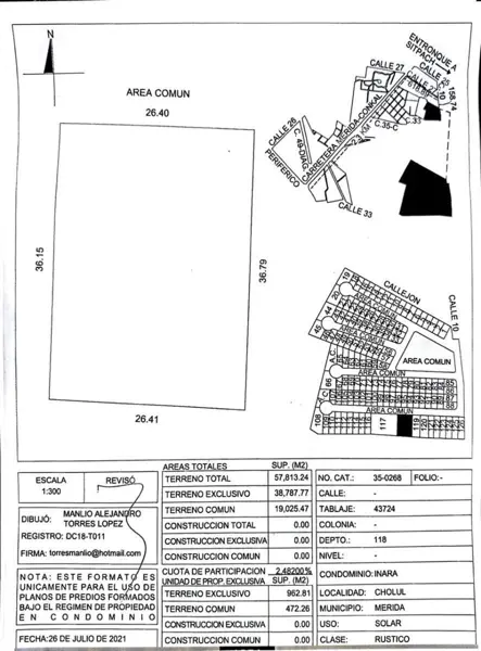 Terreno en venta en Cholul, Mérida — foto 3 de 3