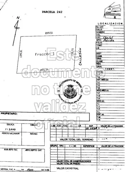 Terreno en venta en Cholul, Mérida — foto 2 de 3