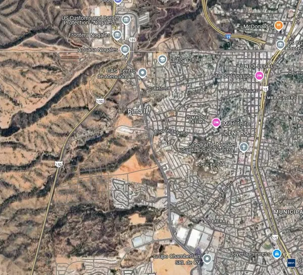 Terreno en venta en Lomas de Fatima, Nogales — foto 2 de 3