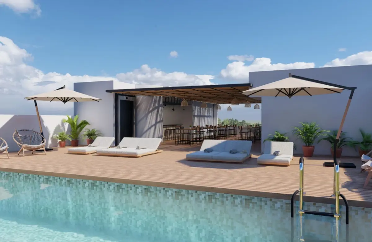 Departamento en venta en Puerto Morelos, Puerto Morelos — foto 1 de 15