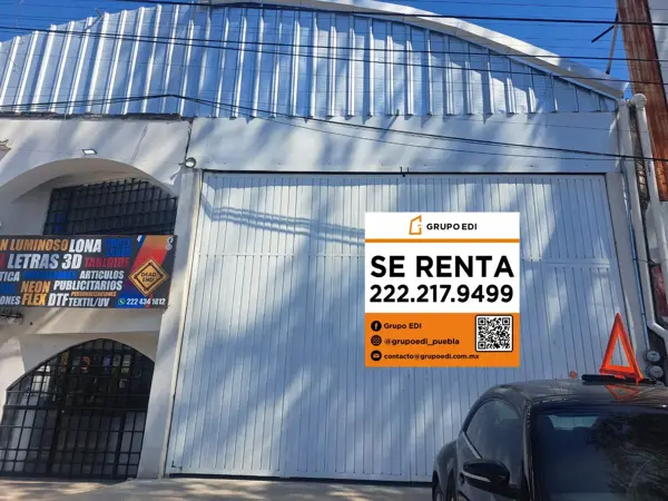 Bodega en renta en Ampliación Momoxpan, San Pedro Cholula — foto 2 de 7