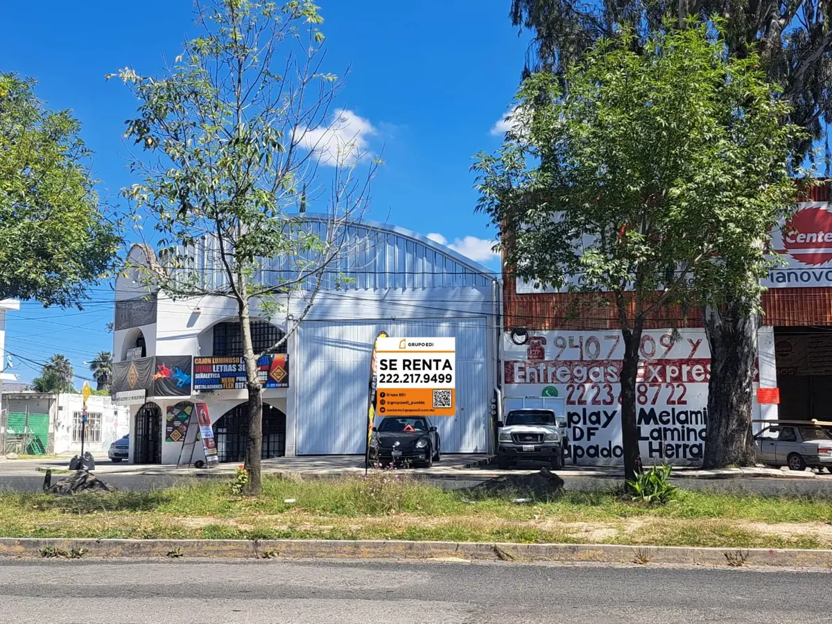 Bodega en renta en Ampliación Momoxpan, San Pedro Cholula — foto 1 de 7