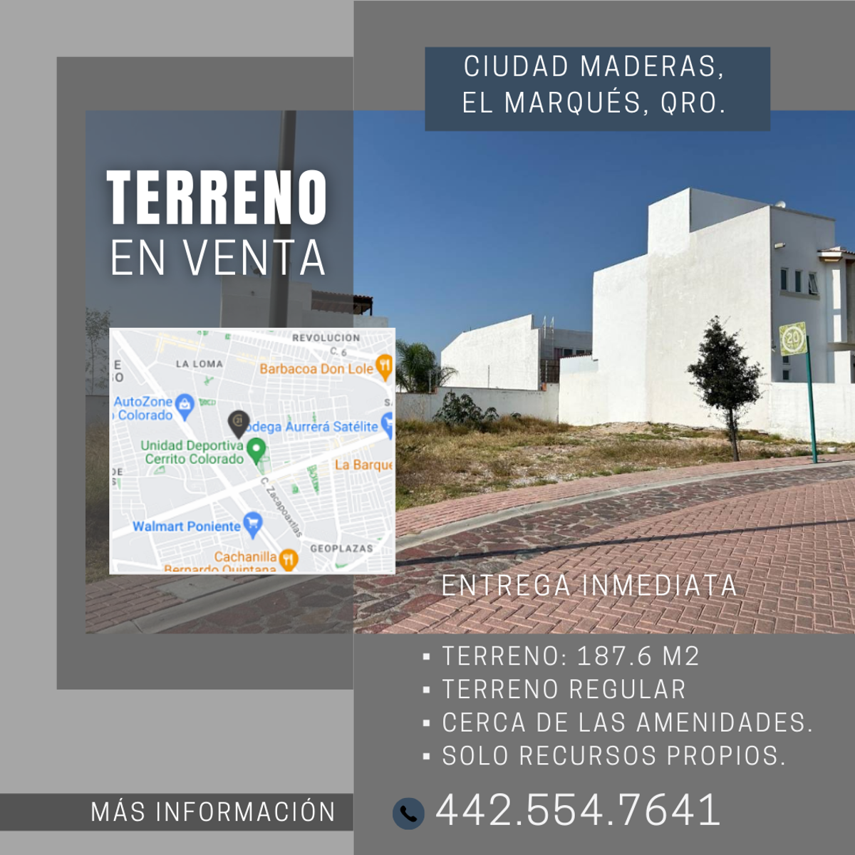 Terreno en venta en Ciudad Maderas, El Marqués — foto 1 de 10
