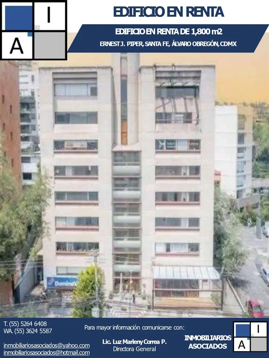 Edificio en renta en Paseo de las Lomas, Álvaro Obregón — foto 1 de 7