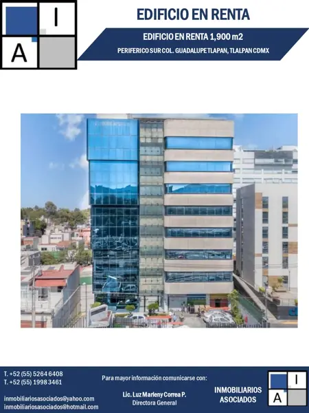 Edificio en renta en Guadalupe, Tlalpan — foto 2 de 2