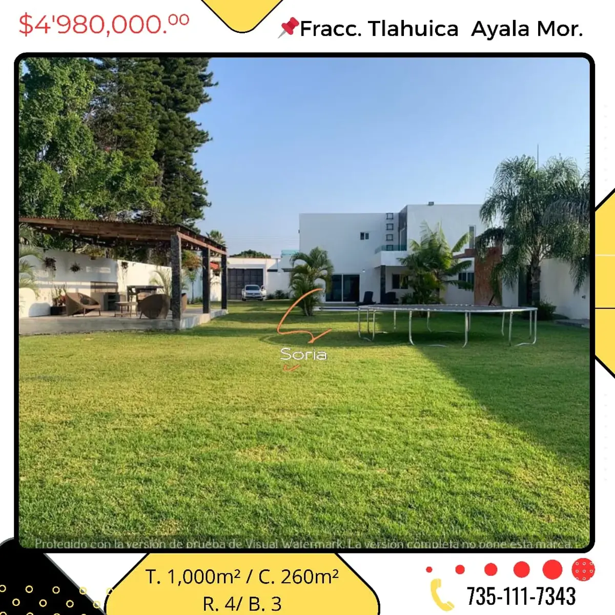 Casa en venta en Paraíso Tlahuica, Ayala — foto 1 de 18