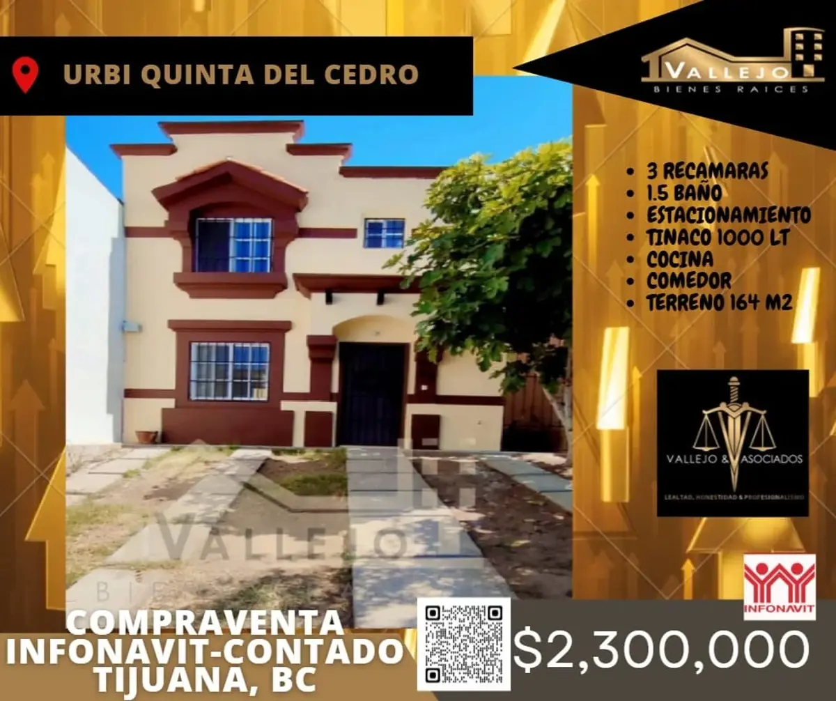 Casa en venta en Urbi Quinta del Cedro, Tijuana