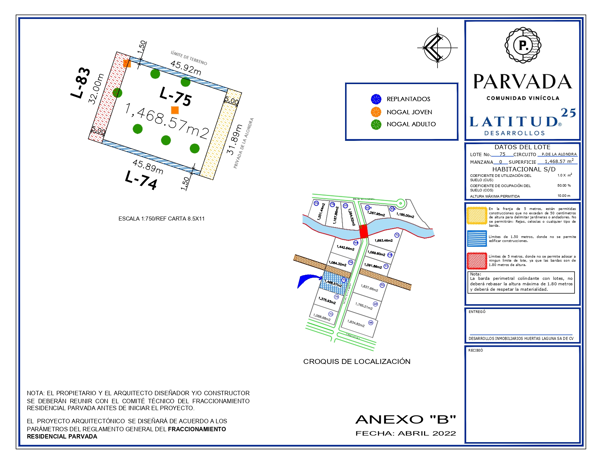 Terreno en venta en Parras, Parras — foto 2 de 6