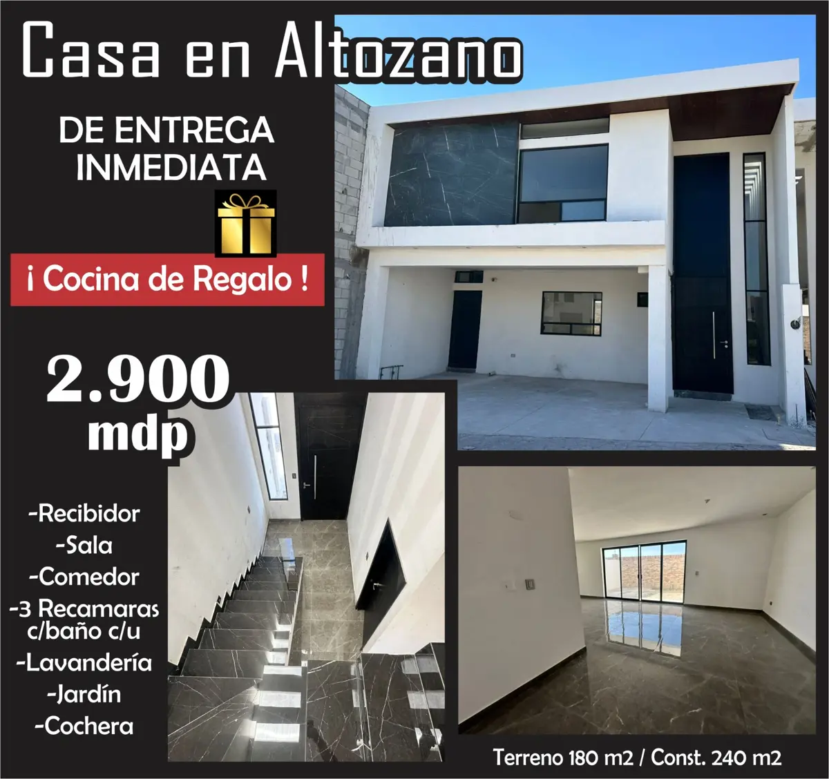 Casa en Venta en Altozano la Nueva Laguna, Gómez Palacio, Durango