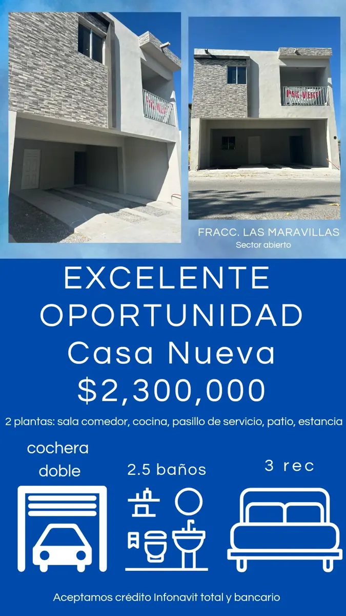 Casa en venta en Las Maravillas, Saltillo