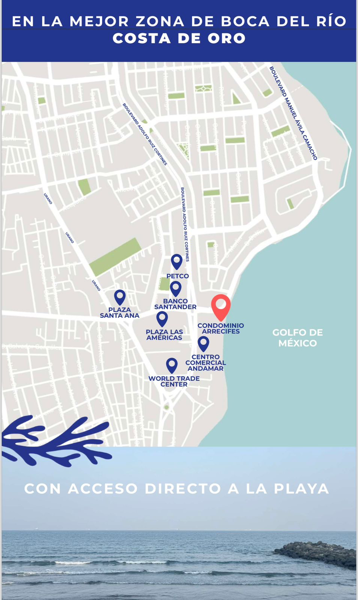 Departamento en venta en Costa de Oro, Boca del Río — foto 3 de 6
