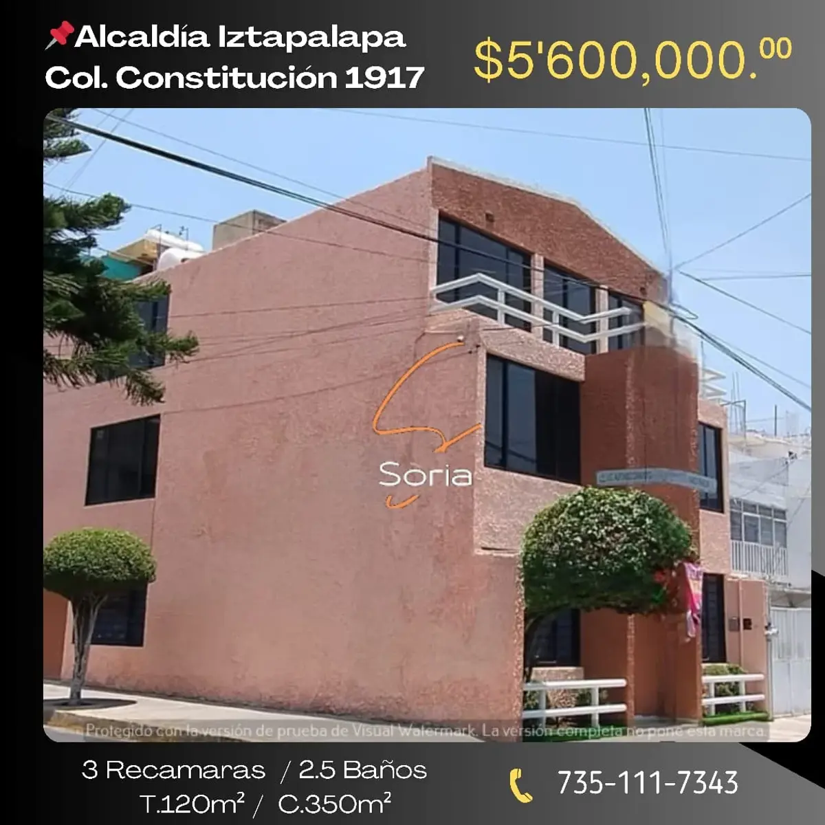 Casa en venta en Constitucion de 1917, Iztapalapa — foto 1 de 40