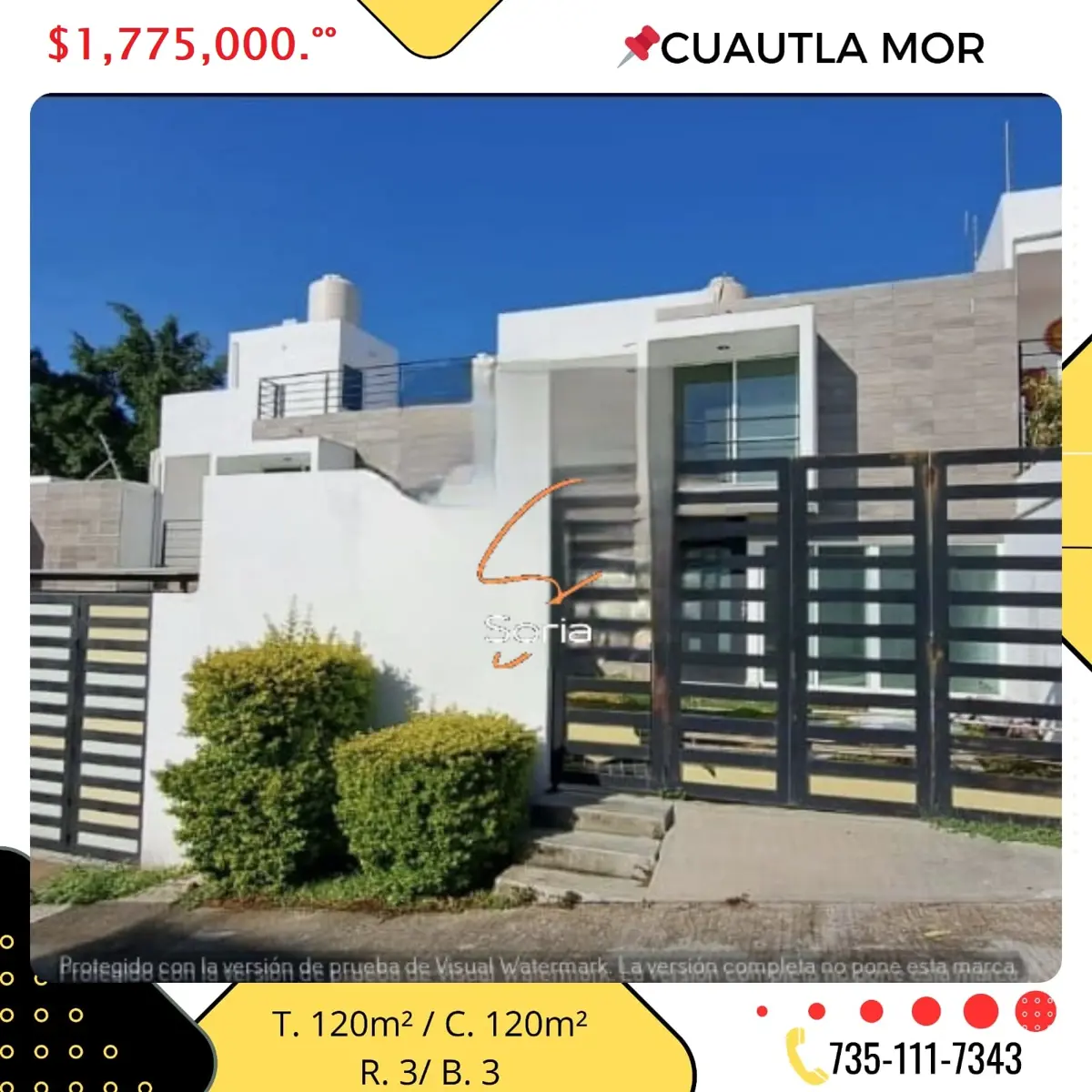 Casa en venta en Empleado Postal, Cuautla — foto 1 de 13