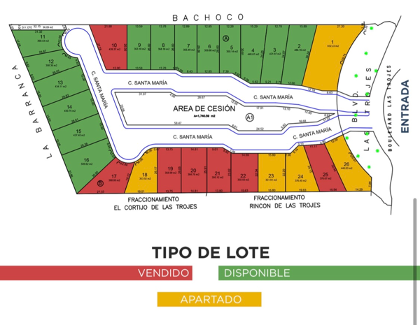 Terreno en venta en Las Trojes, Torreón — foto 3 de 3