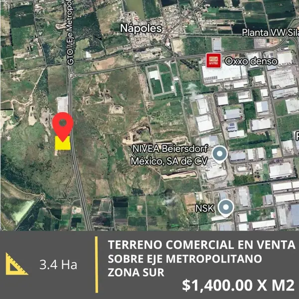 Terreno en venta en La Laborcita, León, Guanajuato