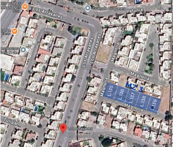 Terreno en venta en Los Arrayanes, Gómez Palacio — foto 3 de 5