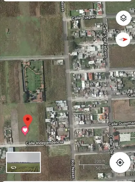 Terreno en Agrícola Álvaro Obregón, Metepec, México