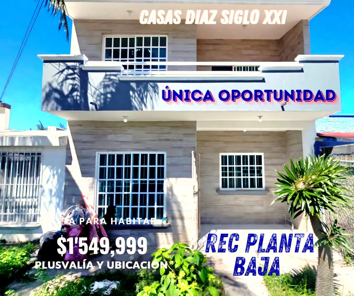 Casa en venta en Siglo XXI, Veracruz — foto 1 de 5