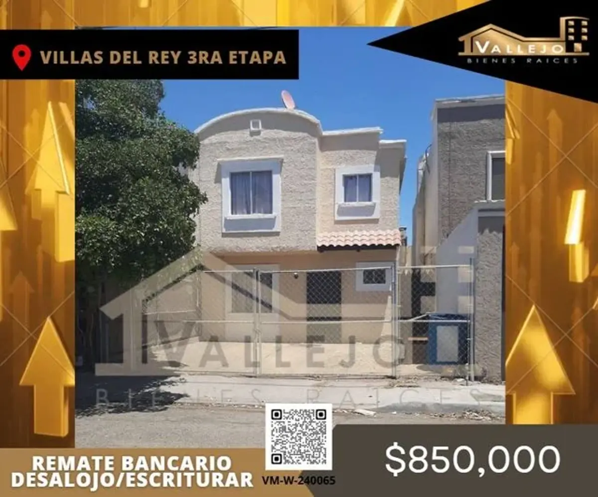 Casa en venta en Villa del Rey Tercera Etapa, Mexicali