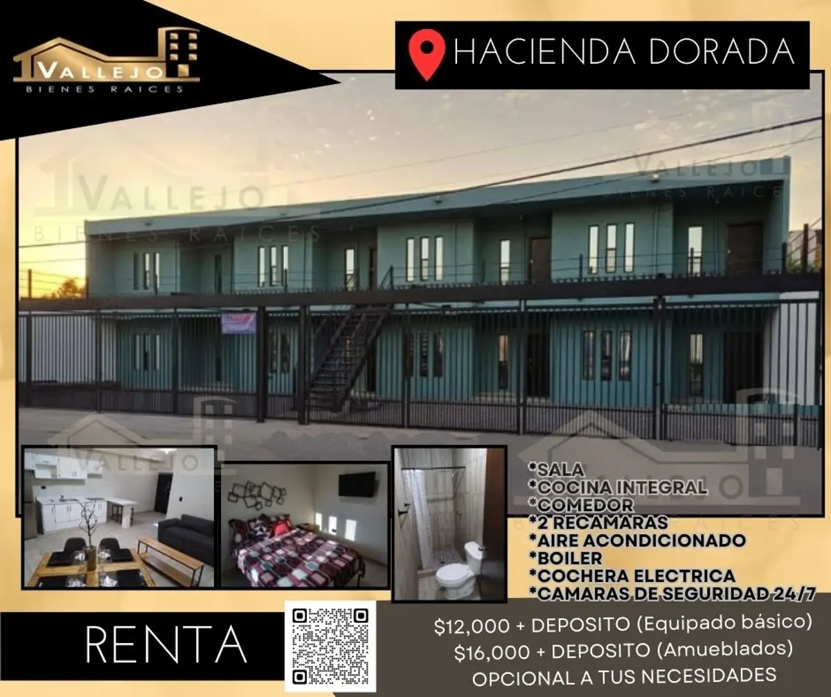 Departamento en renta en Hacienda Dorada, Mexicali — foto 1 de 2
