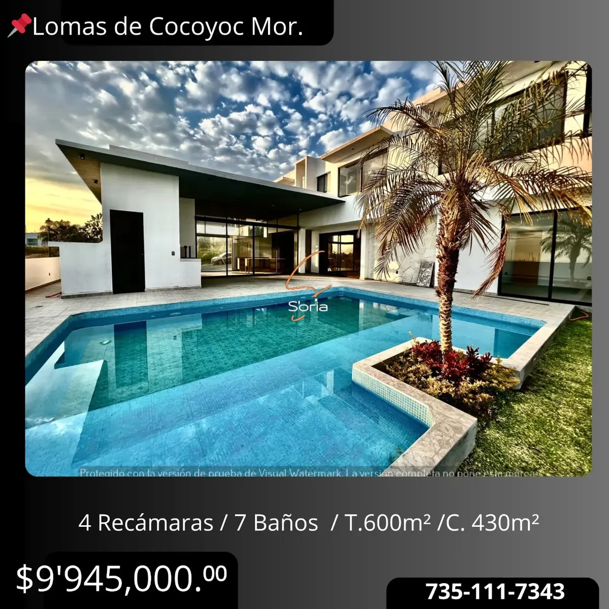 Casa en venta en Lomas de Cocoyoc, Atlatlahucan — foto 1 de 15