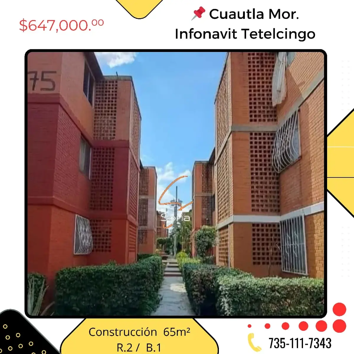 Departamento en venta en Tetelcingo, Cuautla — foto 1 de 6