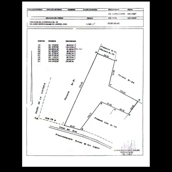 Terreno en venta en Juarez, Juárez — foto 3 de 7