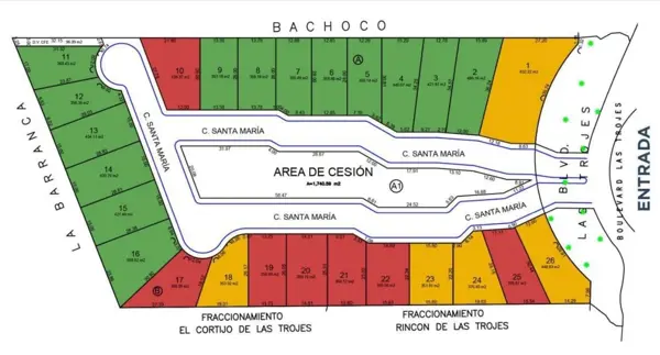 Terreno en venta en Las Trojes, Torreón — foto 3 de 3