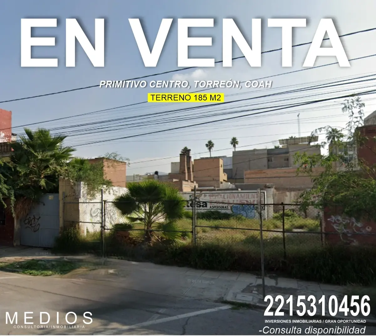 Terreno en Venta en Torreon Centro, Torreón, Coahuila de Zaragoza