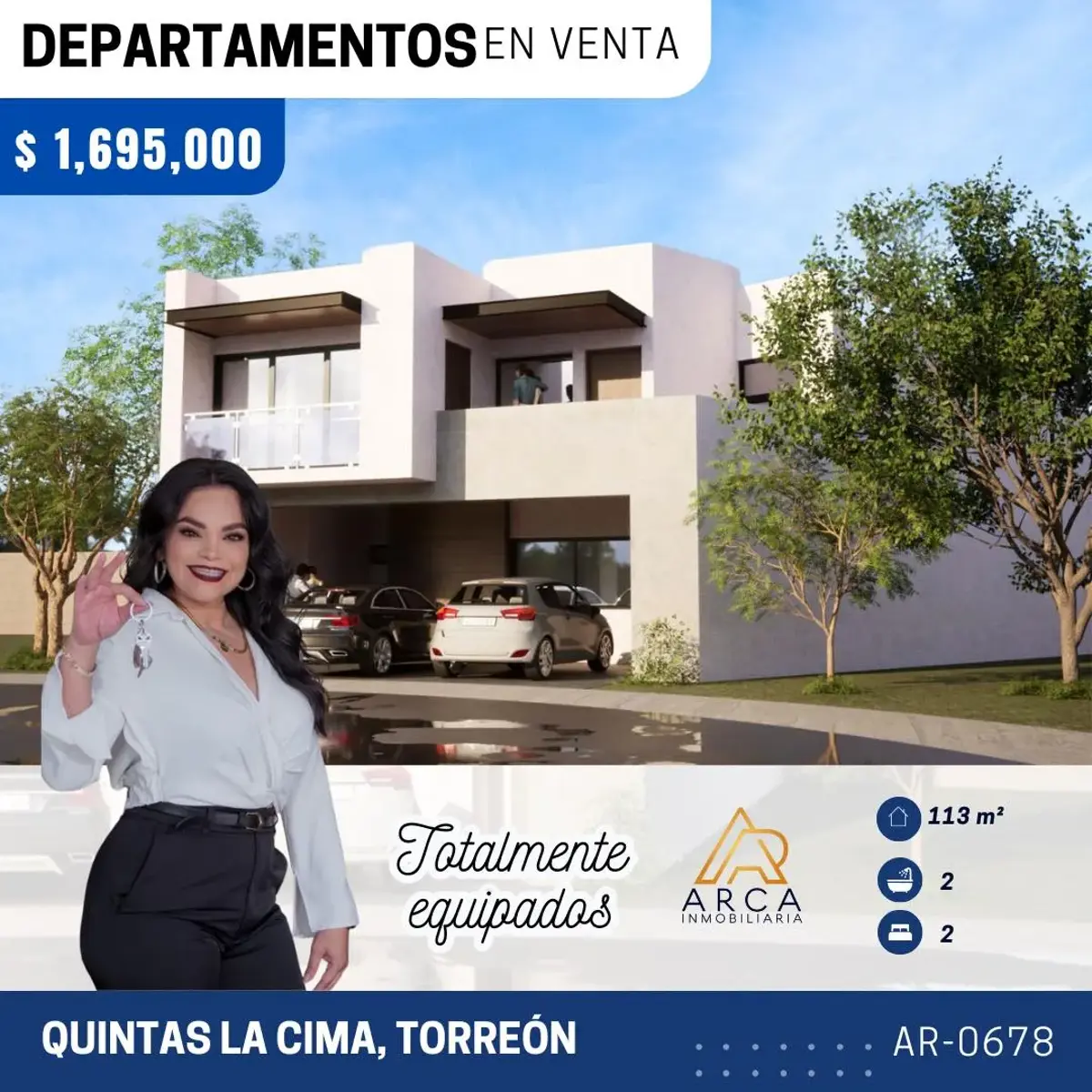 Departamento en Venta en Quintas la Cima, Torreón, Coahuila de Zaragoza