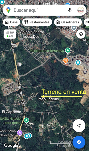 Terreno en venta en Paso Ladrillo, Emiliano Zapata — foto 2 de 3